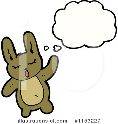 Royalty-Free (RF) Rabbit Clipart Illustration by lineartestpilot - Stock Sample #1153227