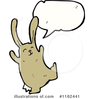 Royalty-Free (RF) Rabbit Clipart Illustration by lineartestpilot - Stock Sample #1162441