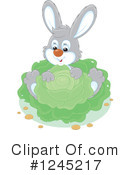 Rabbit Clipart #1245217 by Alex Bannykh