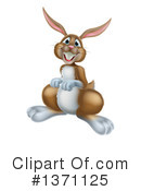 Rabbit Clipart #1371125 by AtStockIllustration