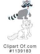 Raccoon Clipart #1139183 by Alex Bannykh