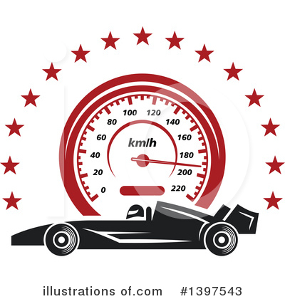 Racing Clipart #1397543 by Vector Tradition SM