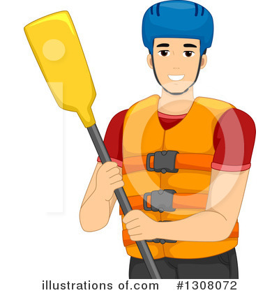 Royalty-Free (RF) Rafting Clipart Illustration by BNP Design Studio - Stock Sample #1308072