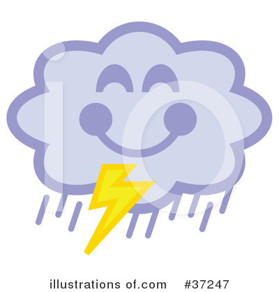 Royalty-Free (RF) Rain Clipart Illustration by Andy Nortnik - Stock Sample #37247