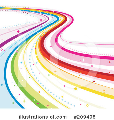 Rainbow Backgrounds  Computer on Rainbow Background Clipart  209498 By Bnp Design Studio   Royalty