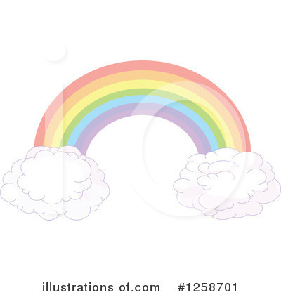 Royalty-Free (RF) Rainbow Clipart Illustration by Pushkin - Stock Sample #1258701