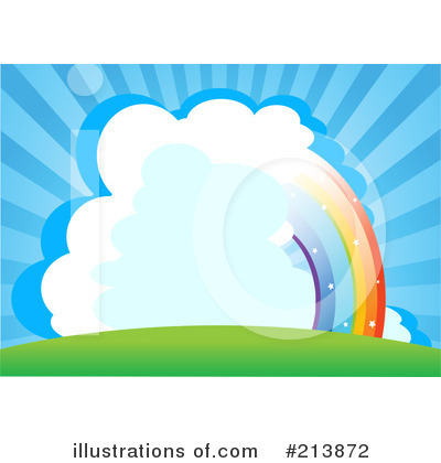 Royalty-Free (RF) Rainbow Clipart Illustration by Pushkin - Stock Sample #213872