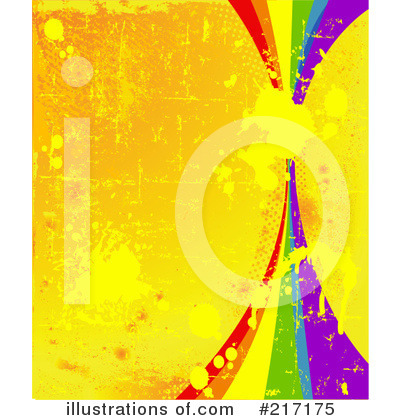Royalty-Free (RF) Rainbow Clipart Illustration by Pushkin - Stock Sample #217175