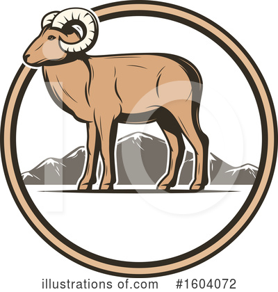 Royalty-Free (RF) Ram Clipart Illustration by Vector Tradition SM - Stock Sample #1604072