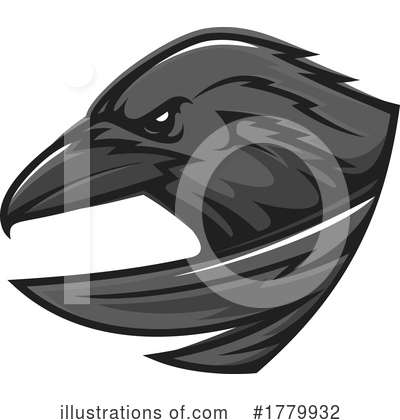 Raven Clipart #1779932 by Vector Tradition SM