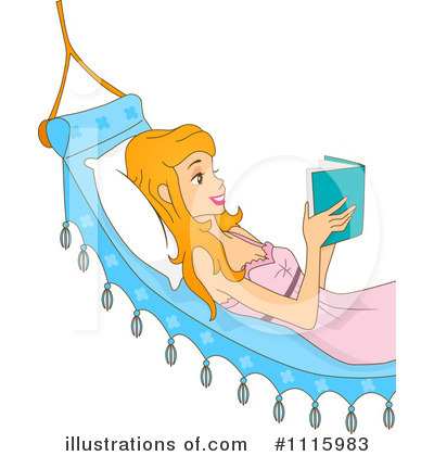 Royalty-Free (RF) Reading Clipart Illustration by BNP Design Studio - Stock Sample #1115983