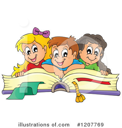 Reading Clipart #1207769 by visekart