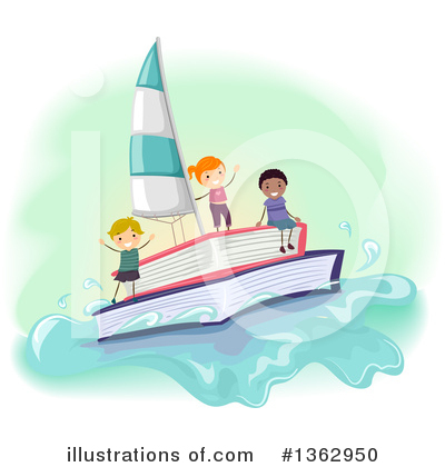 Sailing Clipart #1362950 by BNP Design Studio