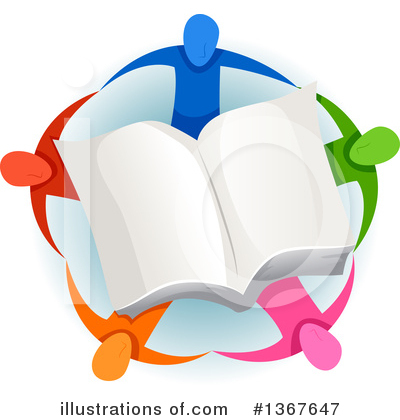 Library Clipart #1367647 by BNP Design Studio