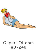 Reading Clipart #37248 by Andy Nortnik