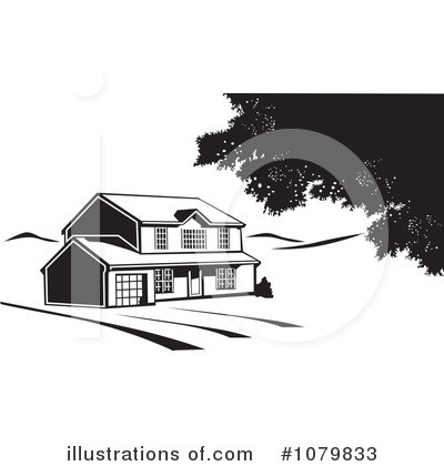 House Clipart #1079833 by David Rey
