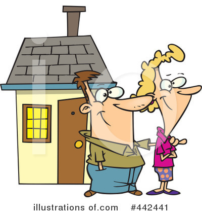Houses Clipart #442441 by toonaday