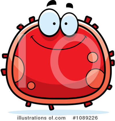Royalty-Free (RF) Red Blood Cell Clipart Illustration by Cory Thoman - Stock Sample #1089226