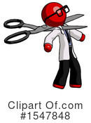 Red Design Mascot Clipart #1547848 by Leo Blanchette