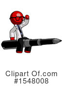 Red Design Mascot Clipart #1548008 by Leo Blanchette