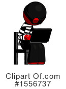 Red Design Mascot Clipart #1556737 by Leo Blanchette