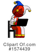 Red Design Mascot Clipart #1574439 by Leo Blanchette