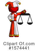 Red Design Mascot Clipart #1574441 by Leo Blanchette