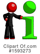 Red Design Mascot Clipart #1593273 by Leo Blanchette