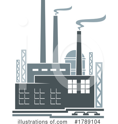 Royalty-Free (RF) Refinery Clipart Illustration by Vector Tradition SM - Stock Sample #1789104