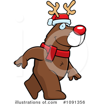 Reindeer Clipart #1091356 by Cory Thoman