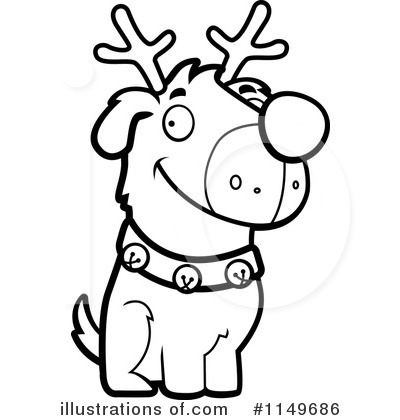 Rudolph Clipart #1149686 by Cory Thoman