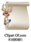 Reindeer Clipart #1690891 by AtStockIllustration