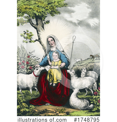 Royalty-Free (RF) Religion Clipart Illustration by JVPD - Stock Sample #1748795