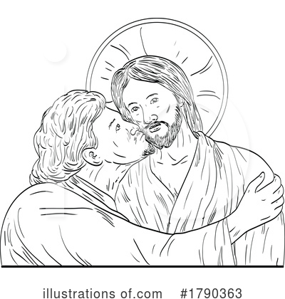 Royalty-Free (RF) Religion Clipart Illustration by patrimonio - Stock Sample #1790363