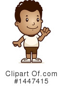 Retro Black Boy Clipart #1447415 by Cory Thoman