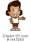 Retro Black Girl Clipart #1447253 by Cory Thoman