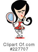 Retro Girl Clipart #227707 by Andy Nortnik