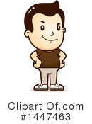 Retro White Boy Clipart #1447463 by Cory Thoman