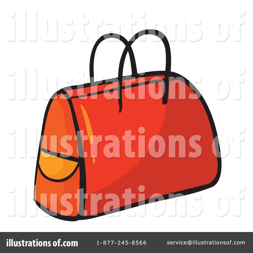 Bag Clipart #1133182 - Illustration by colematt