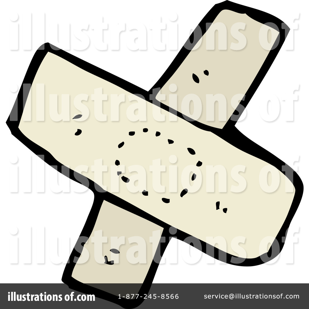 Bandage Clipart #1178520 - Illustration by lineartestpilot