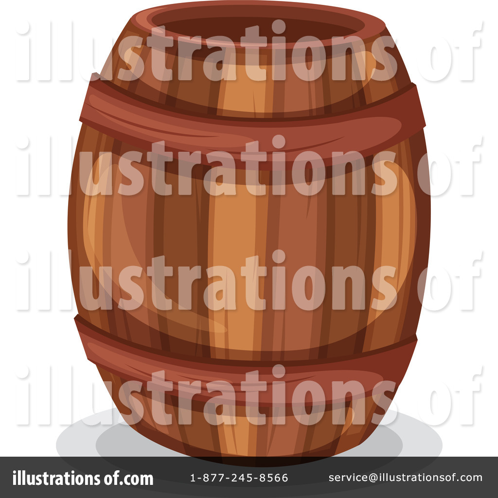 Barrel Clipart #1128306 - Illustration by Graphics RF