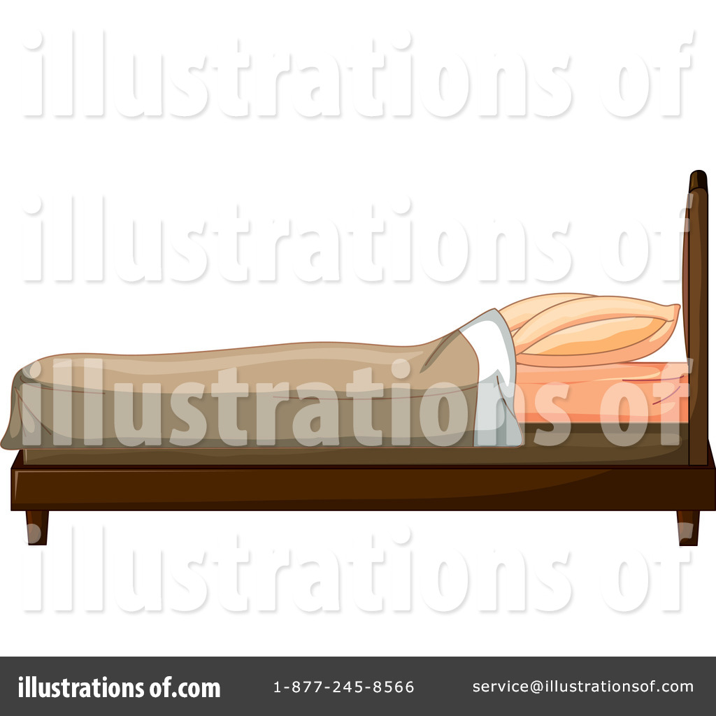 Bed Clipart #1158731 - Illustration by Graphics RF