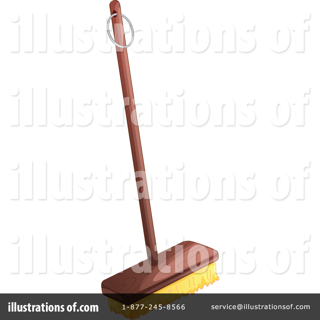 Broom Clipart #1128284 - Illustration by Graphics RF