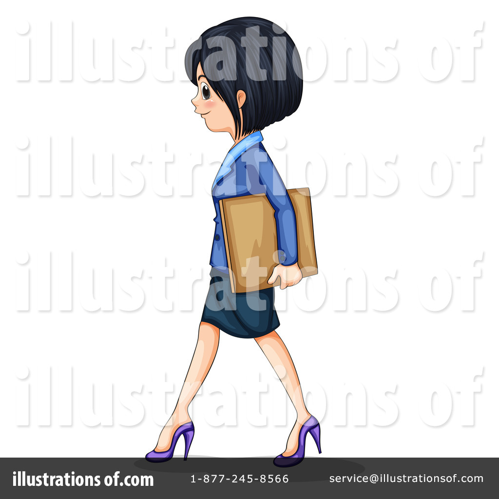 Businesswoman Clipart #1231870 - Illustration by Graphics RF