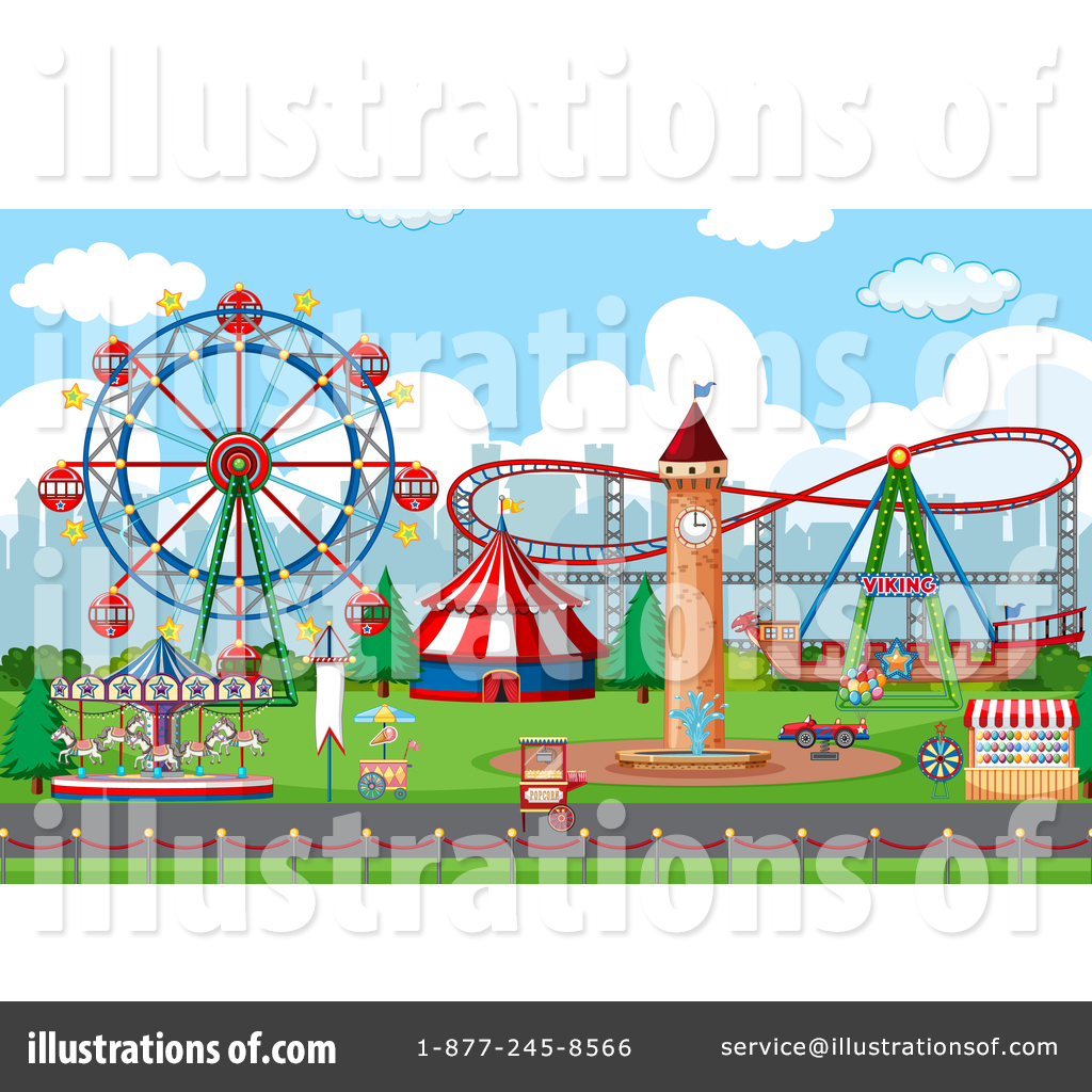 Carnival Clipart #1694497 - Illustration by Graphics RF