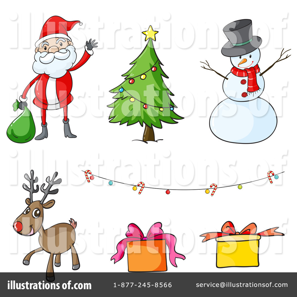 Christmas Clipart #1225274 - Illustration by Graphics RF