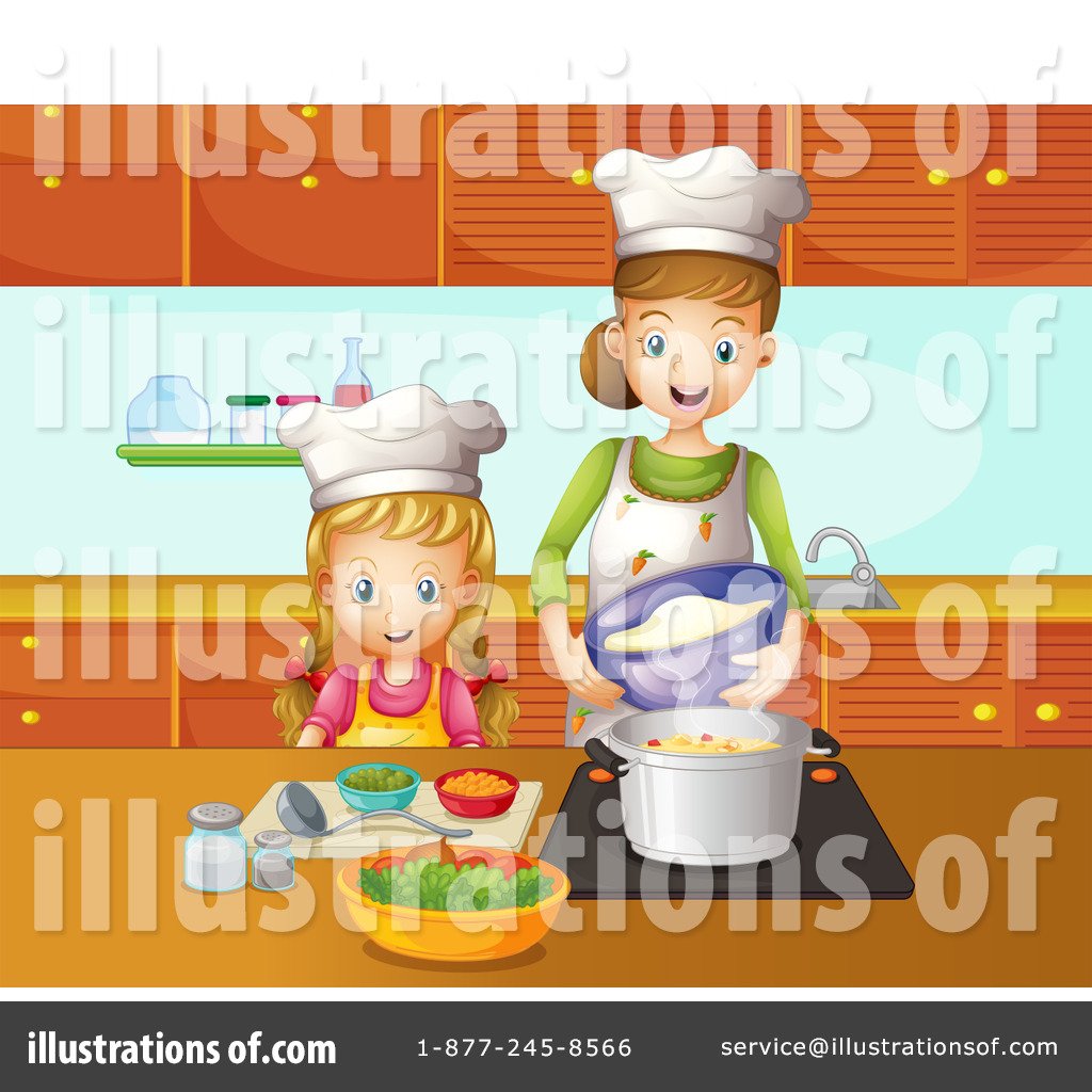 Cooking Clipart #1184467 - Illustration by Graphics RF