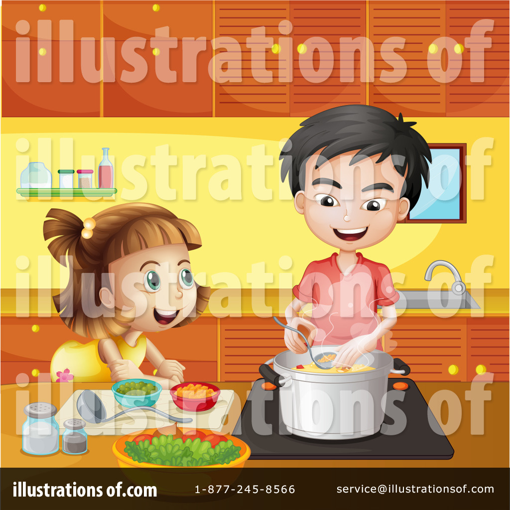 Cooking Clipart #1196293 - Illustration by Graphics RF