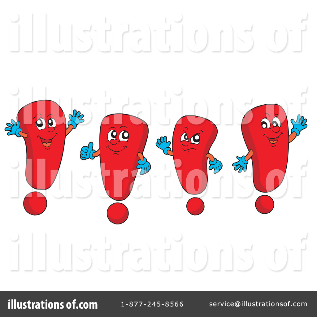 Exclamation Point Clipart #214590 - Illustration by visekart