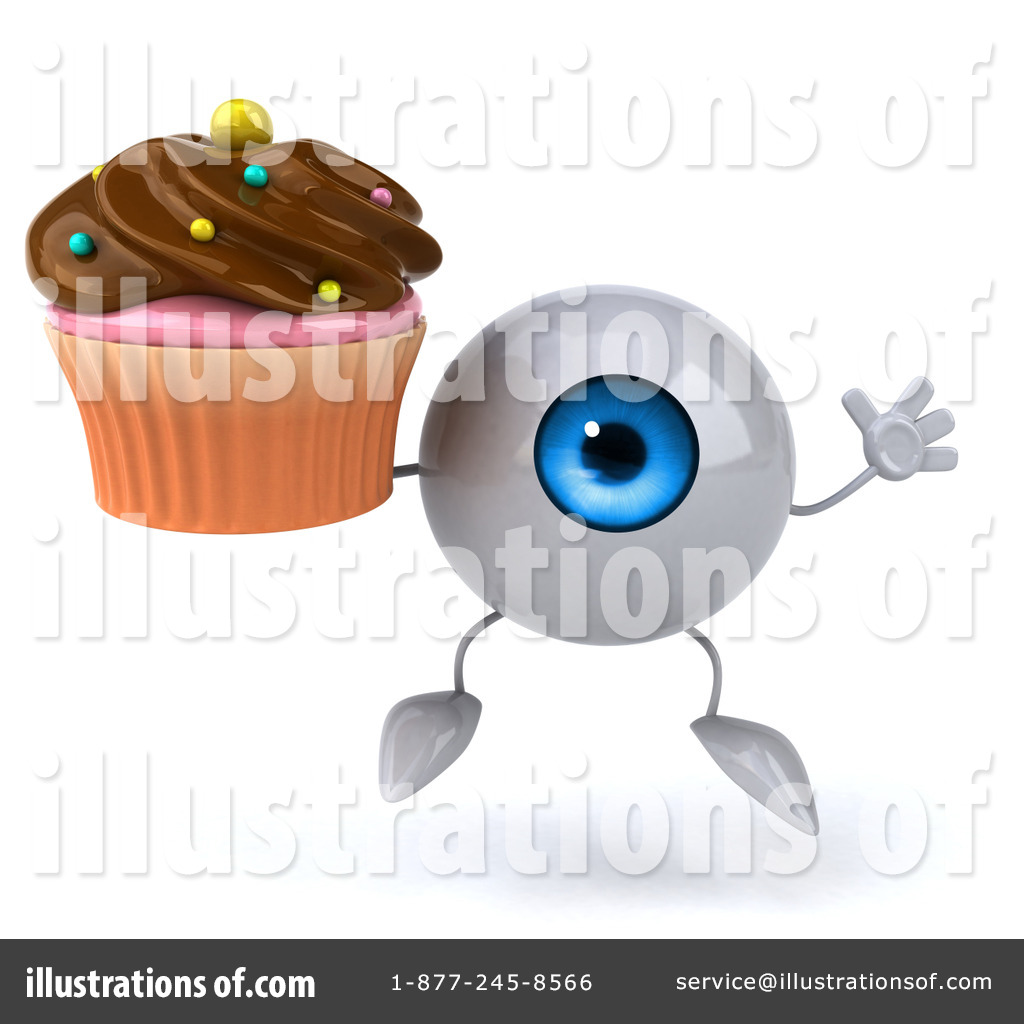 Eyeball Character Clipart #1278514 - Illustration by Julos